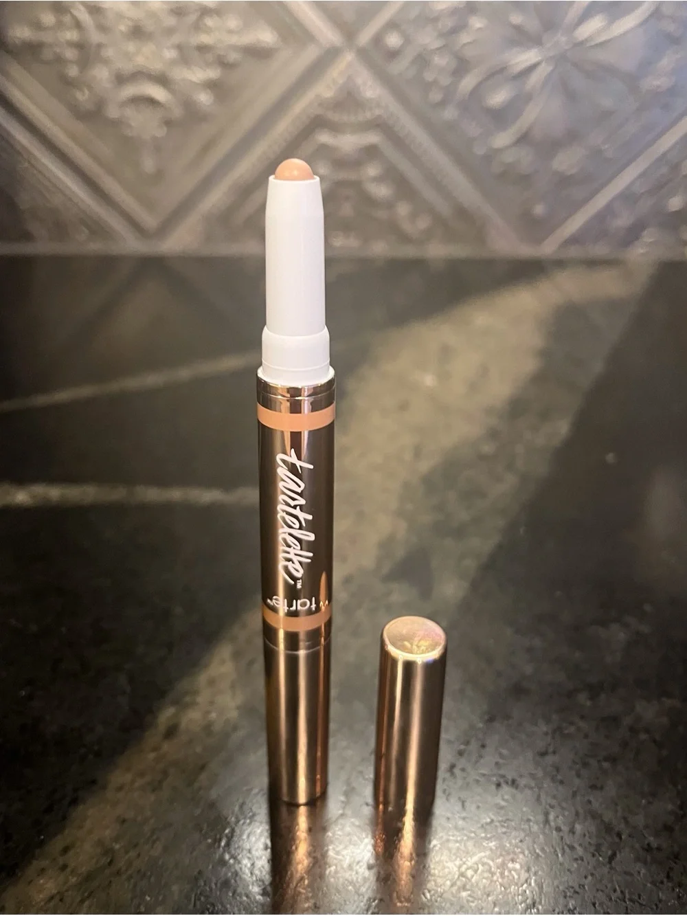 tarte Tartelette Double-Ended Eyeshadow Stick in Rosy tan/ soft rose